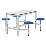 归才学校单位食堂，多人位餐桌椅组合公司员工厂，快餐桌椅收缩多功能