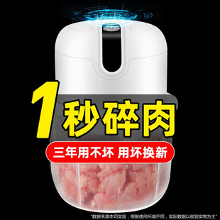 小型绞肉机家用多功能打肉馅搅拌机电动搅碎机碎肉神器迷你绊肉机