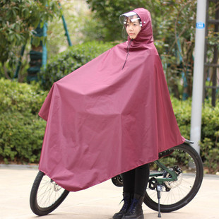 雨衣自行车骑行专用学生，初高中单人男款山地，自行车女款雨披便携包