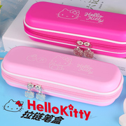 HelloKitty凯蒂猫儿童笔袋小学生笔盒公主铅笔盒女孩子文具盒大容