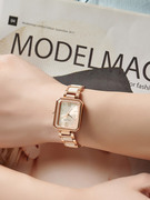 聚利时品牌方形显白陶瓷高档女表高级轻奢时尚，复古石英女士手表