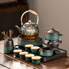 电陶炉煮茶器煮茶炉家用玻璃烧水壶蒸煮茶壶陶瓷懒人自动茶具套装