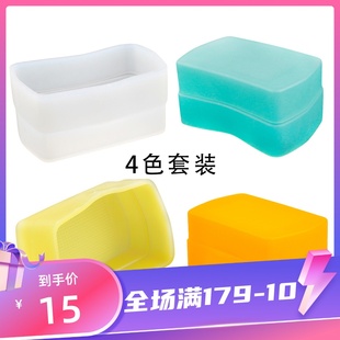 580exii柔光罩适用于canon佳能永诺yn560iiiiv565ex闪光灯肥皂盒