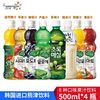 韩国熊津500ml瓶水果饮料，果汁苹果葡萄，柑橘汁进口原材料果茶茶饮
