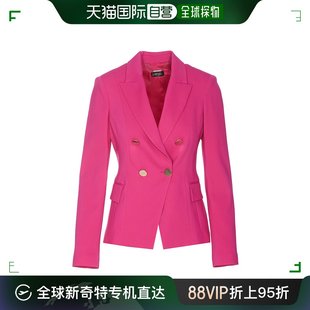 香港直邮潮奢liujo女士翻领双排扣休闲夹克ca4318ts060