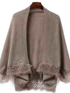 巴黎solenelara典雅与气质不需多装扮就美得优雅~羊毛披肩围巾