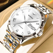 进口机芯瑞士男士手表，男款全自动机械表，防水商务名表品牌十大
