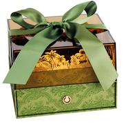 亚克力绿色礼盒创意结婚喜糖盒婚庆伴手礼伴娘伴郎盒回礼