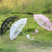 新娘伞大红伞花边蕾丝伞，婚纱拍摄影道具，装饰表演舞蹈伞欧式婚庆伞
