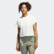 阿迪达斯三叶草女夏季款圆领，短款宽松透气运动休闲短袖，t恤ij5234