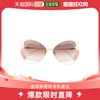 99新未使用香港直邮Chloe 有色镜片蝴蝶形镜框太阳眼镜 CH004