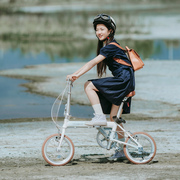 纽斯加自行车折叠成人轻便超轻便携青少年儿童单车铝合金灵动小折
