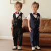 儿童马甲套装夏季男童钢琴主持演出西服宝宝周岁英伦花童礼服