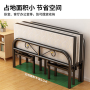 赛森折叠床四折床家用双人床1.2米1.5米简易硬板床办公午休床单人