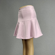 外贸原单粉红色半身裙，女2024高腰修身性感包臀裙波浪裙短裙a字裙