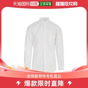 香港直发thom男士白色经典纽扣，羽绒领长袖，衬衫mwl163a0649610