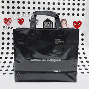 黑色牛皮纸pvc购物袋，手提包中性包