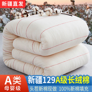 棉被新疆棉花被子棉絮床垫被芯褥子纯棉花手工宿舍秋冬被加厚保暖