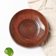 INS咖啡茶杯垫隔热垫实木杯托厨房餐桌垫家用创意木质隔烫杯垫