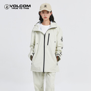 VOLCOM钻石户外品牌防水防风硬壳冲锋衣款式男女情侣款夹克外套