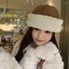 韩版皮毛一体帽子女冬季加厚保暖真羊皮羊毛瓜皮帽地主帽冷帽