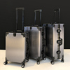 复古全金属铝镁合金拉杆行李箱，旅行万向轮密码登机箱子，24寸28男女
