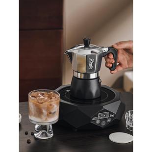 法风双阀咖啡摩卡壶意式煮咖啡壶浓缩萃取全套手磨家用咖啡机套装