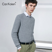 Carl Kaien欧美时尚针扣细腰带男士休闲简约皮带个性百搭调节裤带