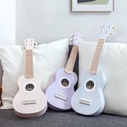 21寸尤克里里ukulele可弹奏乐器，小吉他礼物，乌克丽丽图案logo制作