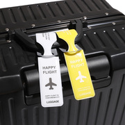 行李箱标识挂牌登机飞机牌旅行箱打包带防丢失吊牌托运牌高级挂件