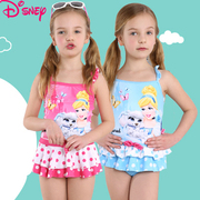 迪士尼儿童泳衣女童连体泳衣小女孩公主泳装小中大童女孩泳衣
