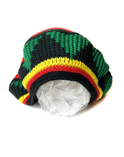 牙买加雷鬼rasta嘻哈休闲通用圆顶，针织百搭毛线，套头男女冷帽编织