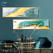现代酒店抽象装饰画卧室壁画，客厅挂画简约沙发背景墙，横幅画床头画