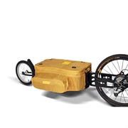 品货架驮包长途自行车，拖挂车重型自行车拖车，多功能铝合金旅行拖
