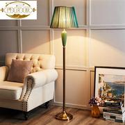 适用于美式落地灯卧室书房客厅，美式轻奢复古温馨浪漫陶瓷台灯