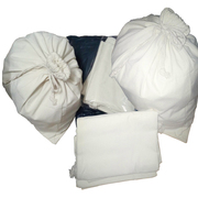 陈皮保存棉布束口袋搬家超大米面粉棉被杂物环保收纳帆布袋子