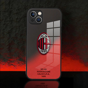 AC米兰球队手机壳适用于苹果13足球iPhone14promaxiPhone13潮酷12男11高级感max女款14plus玻璃pro保护套
