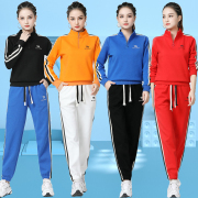 杨丽萍春季广场舞，服装健身时尚运动套装冬季加厚团队跳舞衣服