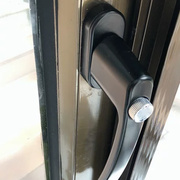 。开发商阳台玻璃门锁 铝合金塑钢门锁把手 双面带保险带钥匙门把
