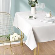 桌布防水防油免洗高级感皮革，色in风，长方形正方形茶几餐桌台布