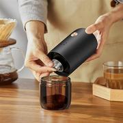 咖啡机家用小型便捷式意式全自动电动磨豆机手摇咖啡研磨机办公室