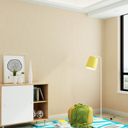 环保无纺布自粘墙纸亚麻加厚纯素色温馨卧室客厅家用自贴壁纸防水
