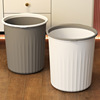 塑料家用厨房垃圾桶高颜值卧室厕所简约大号无盖压圈卫生间垃圾桶