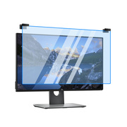 电脑防蓝光屏幕罩显示器，防辐射保护屏膜24寸台式笔记本护眼隔离板