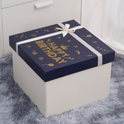 超大号礼物盒正方形送女朋友生日盒空盒仪式感生日礼盒包装盒