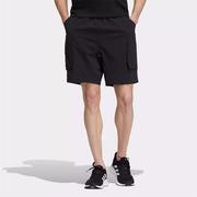 adidas阿迪达斯运动裤，男子prsve夏季工装，休闲宽松针织短裤hd0029