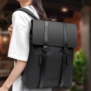 双肩包男商务旅行通勤大学生书包欧美时尚大容量电脑包休闲背包女