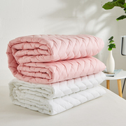 仔普北欧全棉加厚夹棉床笠柔软纯棉一圈式，床垫保护套1.5米1.8m