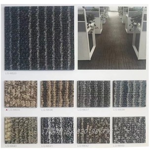 美龙格家用PVC石塑地板木纹地毯纹水磨石纹地板革卧室耐磨地砖垫