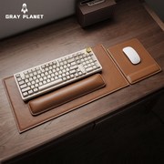 头层牛皮桌垫真皮电脑桌垫鼠标垫写字桌桌垫高级办公书桌面垫皮垫